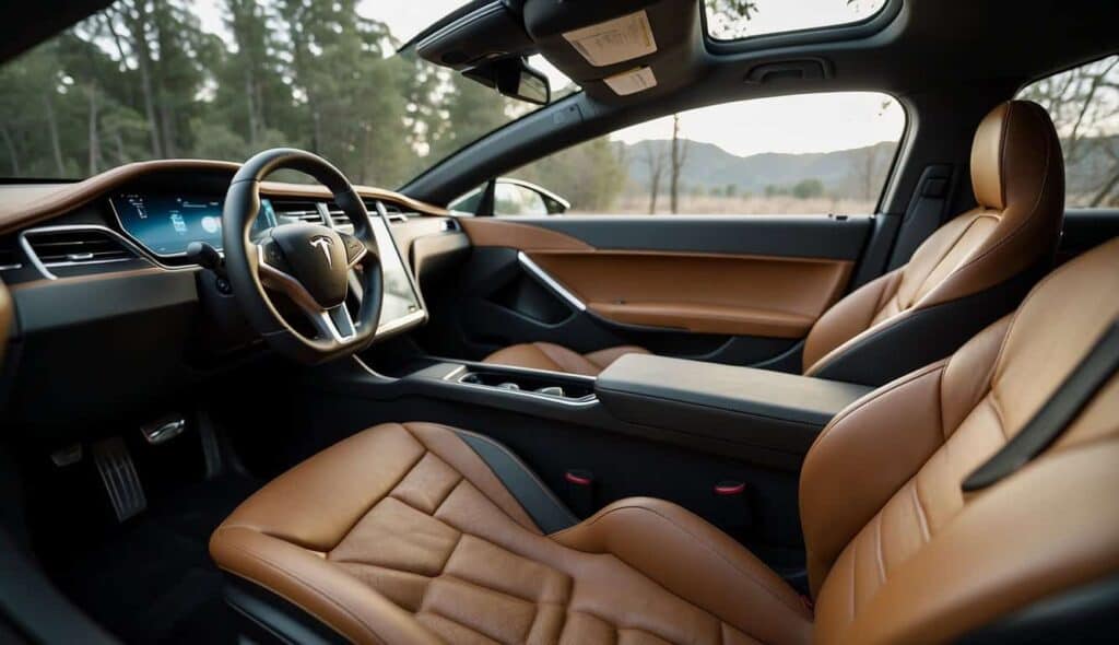 why does my tesla model y smell bad