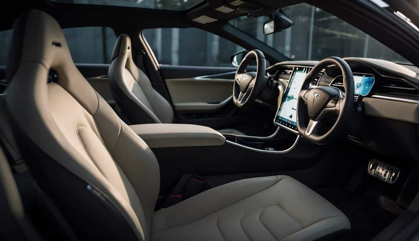 why does my tesla smell so bad