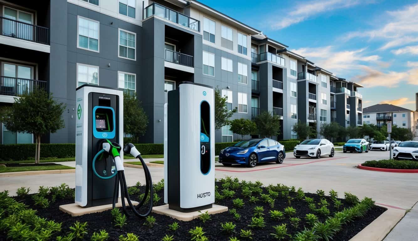 Apartments with Electric Car Charging Stations in Houston