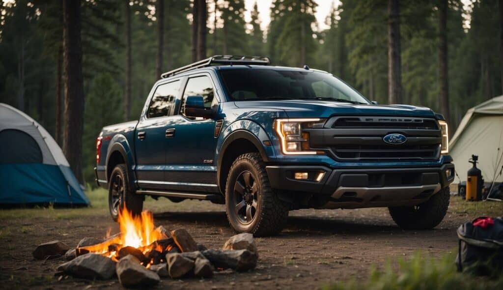 Best Electric Cars for Camping Ford F-150 Lightning
