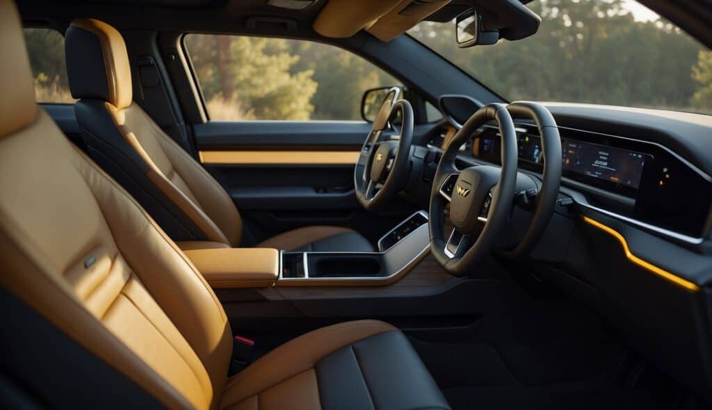 Best Electric Cars for Tall Drivers - Rivian R1S