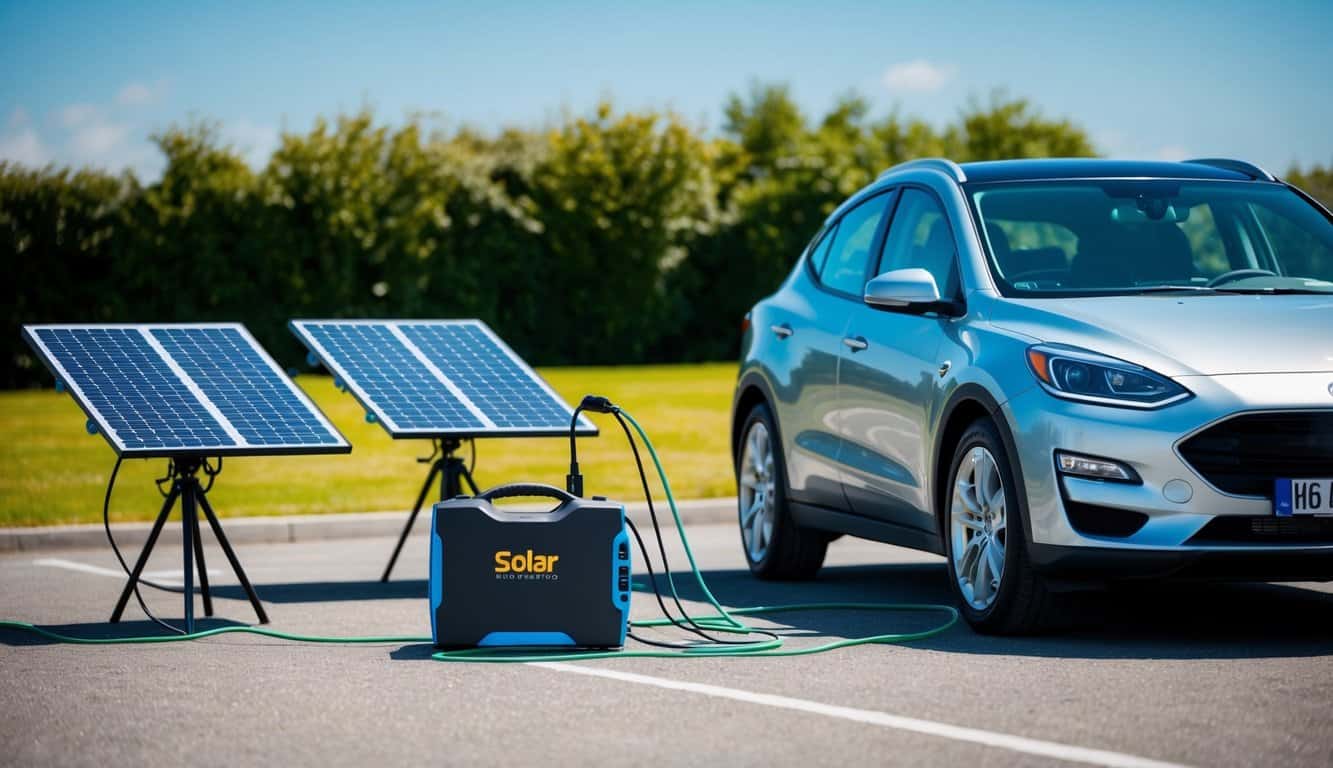 Can You Use Portable Solar Panels to Charge an Electric Car