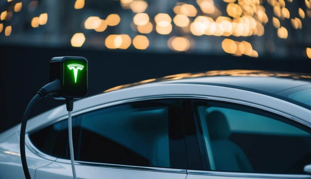 Tesla Charger Blinking Green When Not Plugged In how to fix
