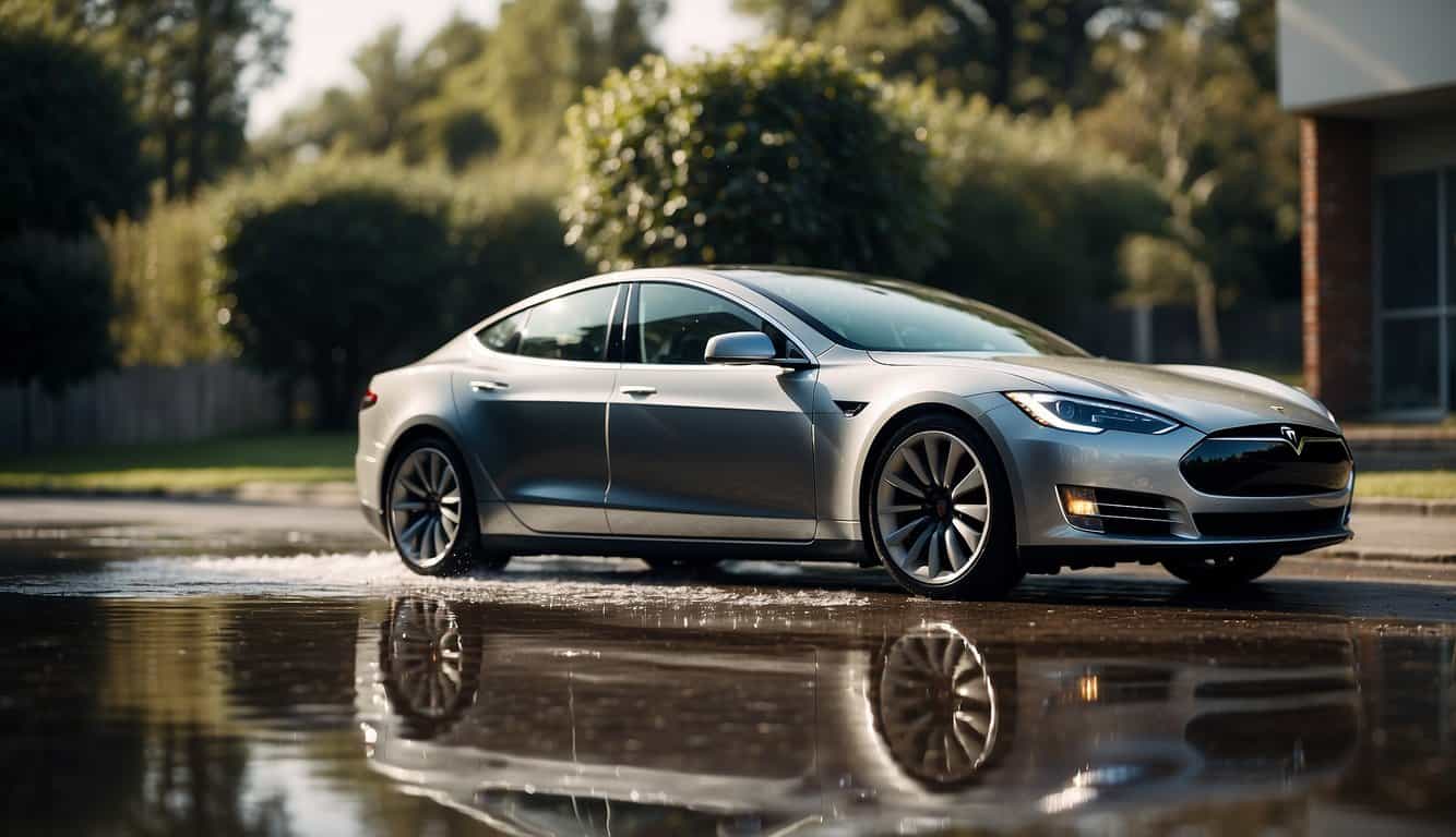 Tesla wash mode