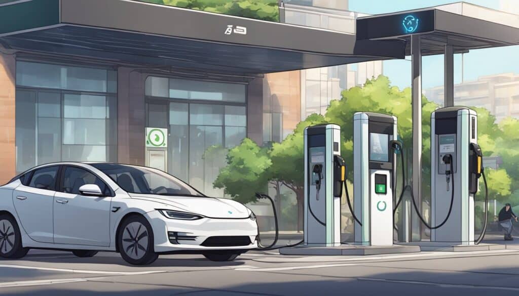 charging electric car with no driveway