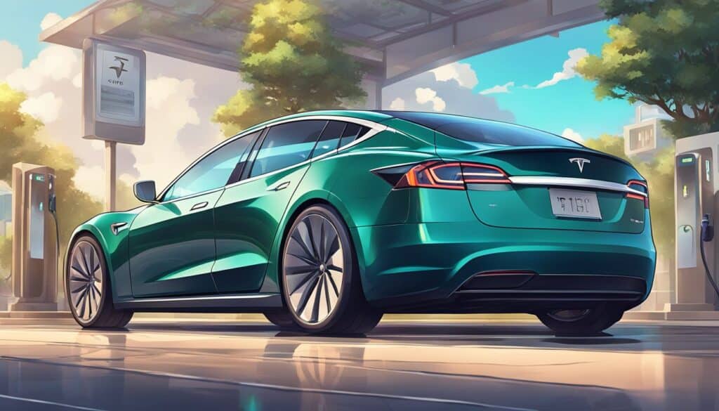 how much power does a tesla car use