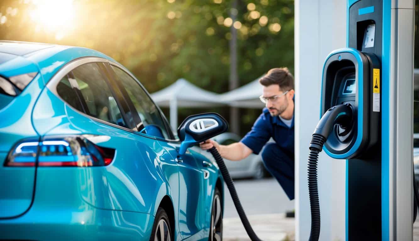 Care for Electric Car Battery