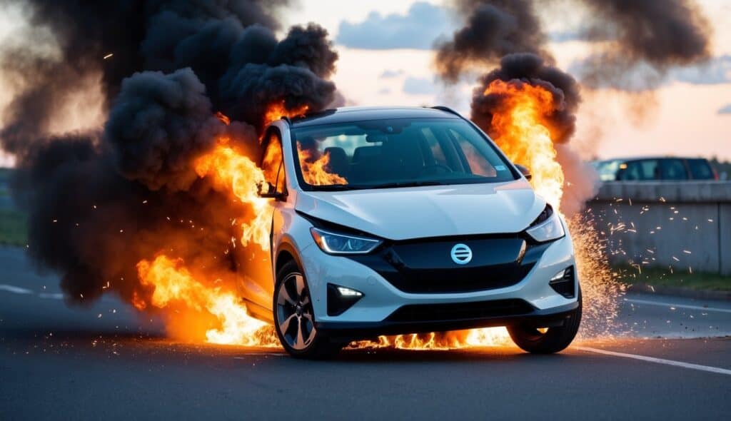 Do Electric Cars Explode in a Crash
