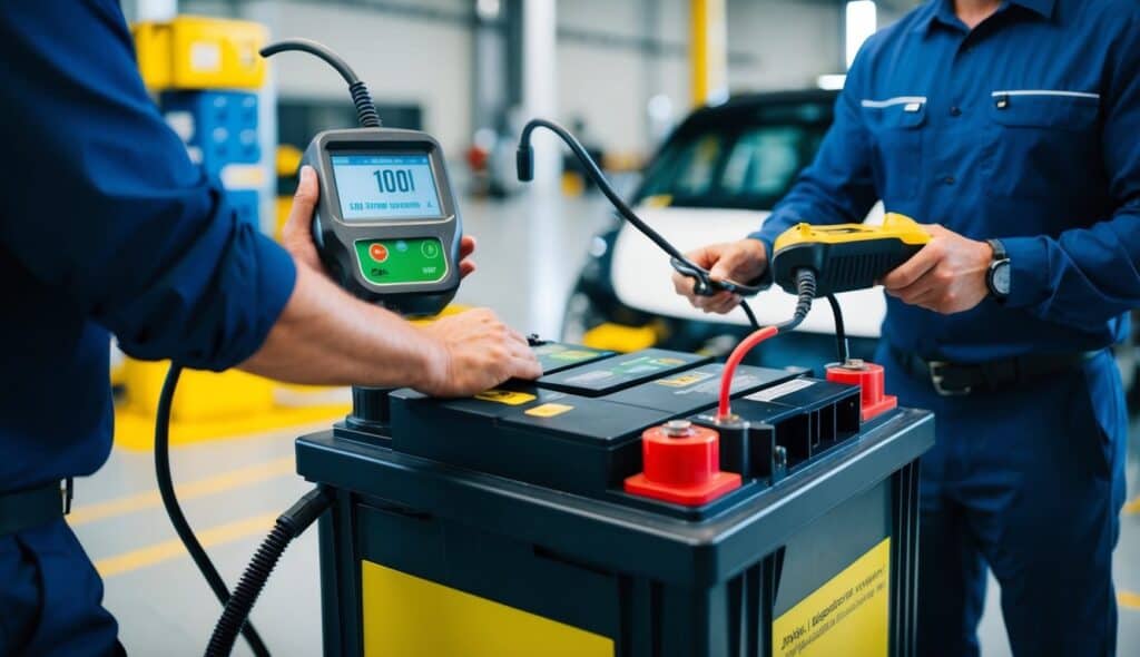 Electric Car Battery Health Check