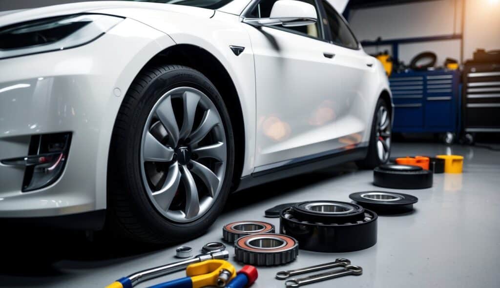 how much do wheel bearing replacement cost in tesla