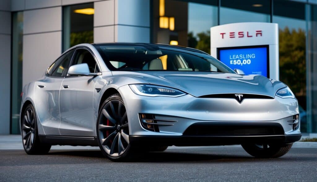 how much to lease a tesla per month